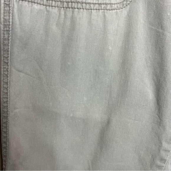 American Eagle Outfitters Y2K Khaki Cropped Capri Low Rise Pants size 6 - Picture 13 of 13